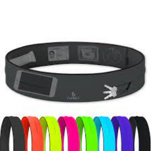 🌟 FlipBelt Classic Running Belt - Black, Size XXL 🌟 - Picture 1 of 6